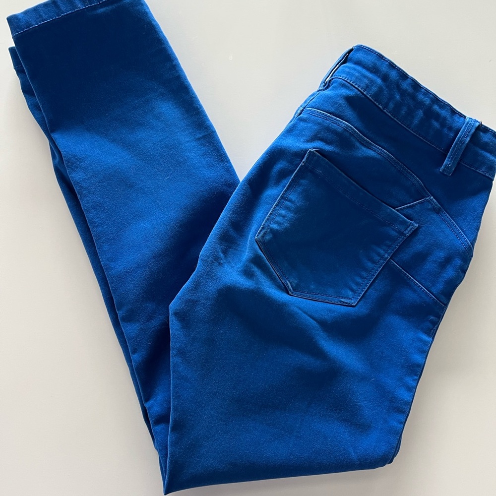 Cobalt blue low rise Suko jeans